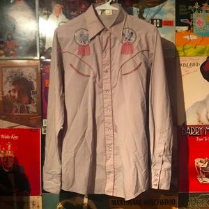 Vintage Dreamcatcher Embroidered Western Shirt